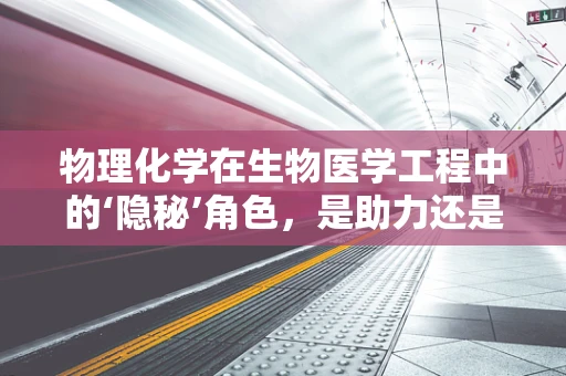 物理化学在生物医学工程中的‘隐秘’角色，是助力还是障碍？