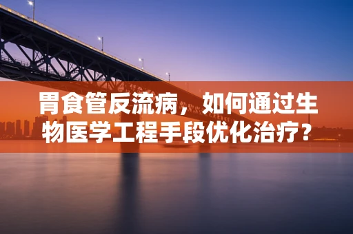 胃食管反流病，如何通过生物医学工程手段优化治疗？