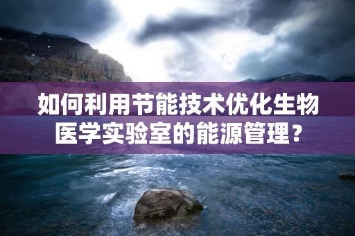 如何利用节能技术优化生物医学实验室的能源管理？