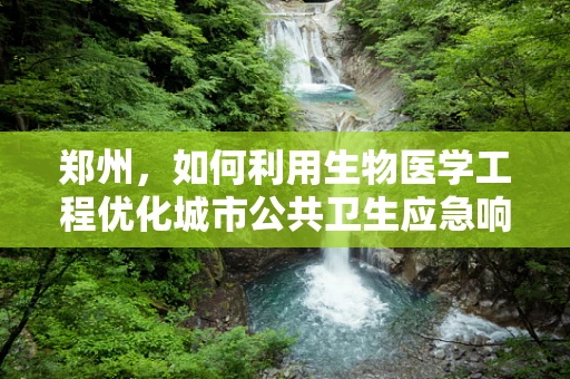 郑州，如何利用生物医学工程优化城市公共卫生应急响应？