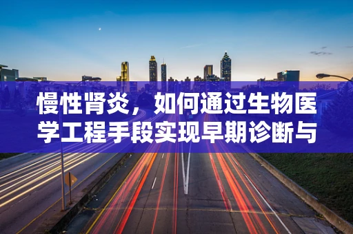 慢性肾炎，如何通过生物医学工程手段实现早期诊断与个性化治疗？