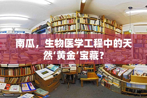 南瓜，生物医学工程中的天然‘黄金’宝藏？