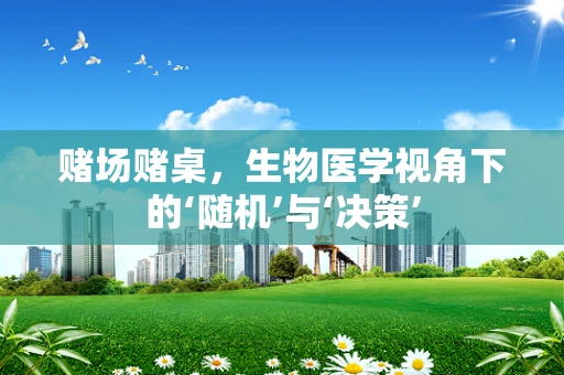 赌场赌桌，生物医学视角下的‘随机’与‘决策’