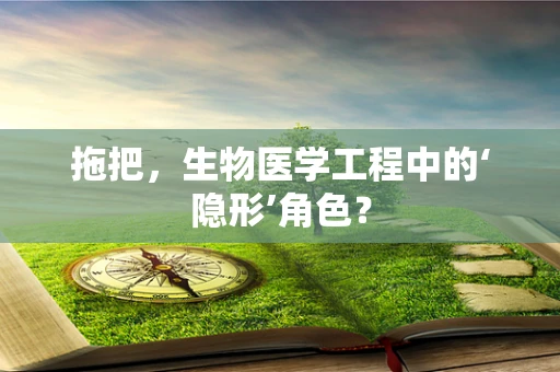 拖把，生物医学工程中的‘隐形’角色？