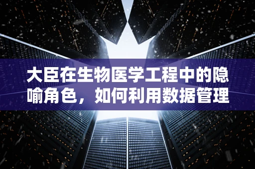 大臣在生物医学工程中的隐喻角色，如何利用数据管理优化医疗资源分配？