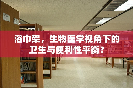 浴巾架，生物医学视角下的卫生与便利性平衡？