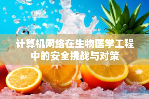 计算机网络在生物医学工程中的安全挑战与对策