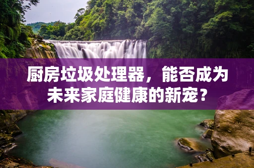 厨房垃圾处理器，能否成为未来家庭健康的新宠？