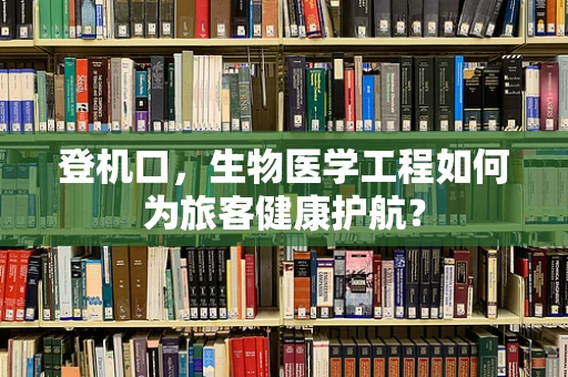 登机口，生物医学工程如何为旅客健康护航？