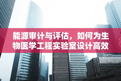 能源审计与评估，如何为生物医学工程实验室设计高效能、低耗能的未来？