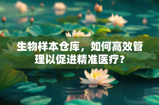 生物样本仓库，如何高效管理以促进精准医疗？