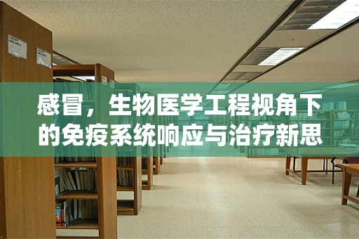 感冒，生物医学工程视角下的免疫系统响应与治疗新思路？