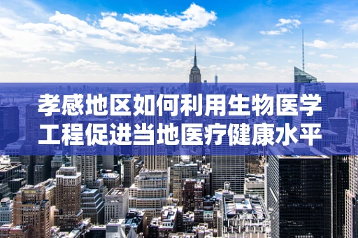 孝感地区如何利用生物医学工程促进当地医疗健康水平？