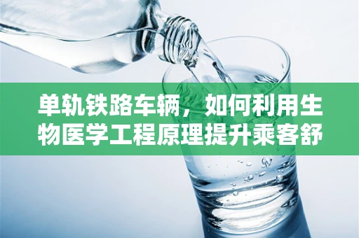 单轨铁路车辆，如何利用生物医学工程原理提升乘客舒适度？