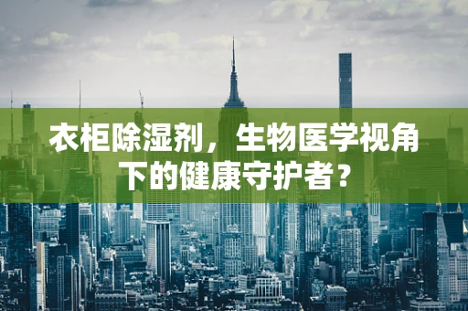 衣柜除湿剂，生物医学视角下的健康守护者？