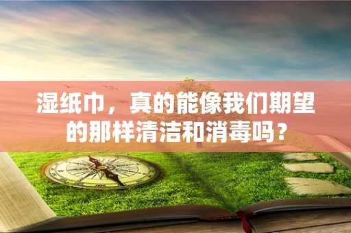 湿纸巾，真的能像我们期望的那样清洁和消毒吗？