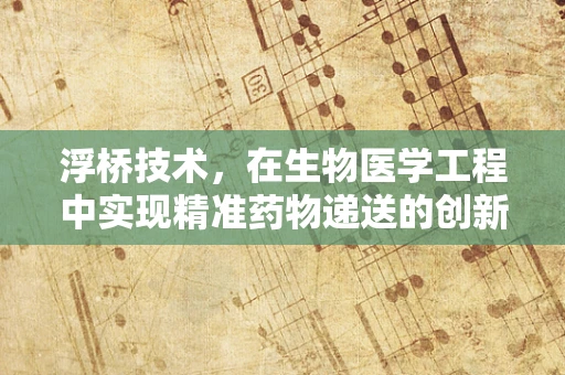 浮桥技术，在生物医学工程中实现精准药物递送的创新桥梁？