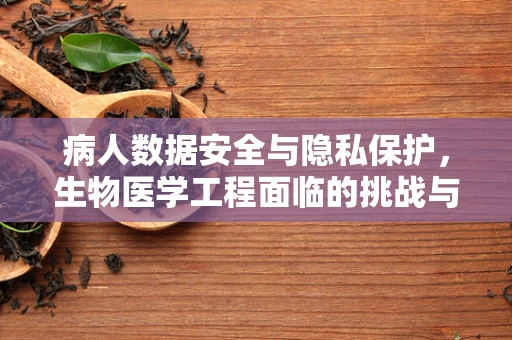 病人数据安全与隐私保护，生物医学工程面临的挑战与对策