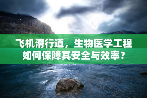 飞机滑行道，生物医学工程如何保障其安全与效率？