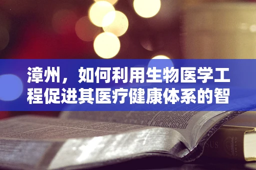 漳州，如何利用生物医学工程促进其医疗健康体系的智能化升级？